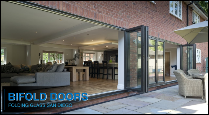 69 bifold doors folding glass san diego LaCantina Fleetwood patio Panoramic 2