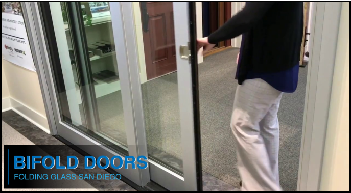70 bifold doors folding glass san diego LaCantina Fleetwood repair 1
